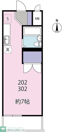 ジュネス5の物件間取画像
